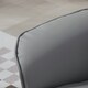 image 8 of HOMCOM PU Leather Armchair and Footrest Swivel Recliner w/ Ottoman Light Grey