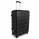 image 3 of 20 Inch, 24 Inch, 28 Inch 3pc Hard Shell ABS Luggage Suitcase Set with Combination Lock | Black