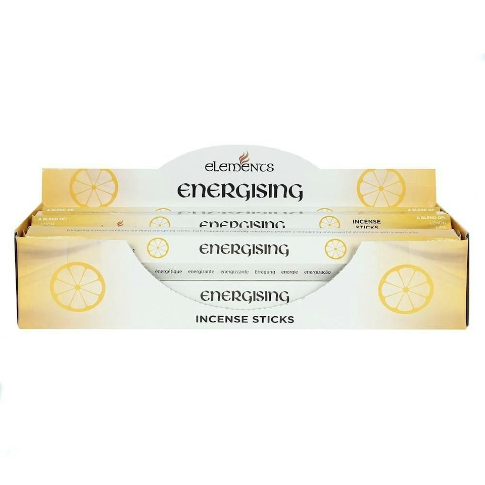 image 1 of Elements Energising Incense Sticks (Box Of 6 Packs) - Yellow - One Size