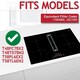 image 2 of SPARES2GO Activated Carbon Filter for Neff T48PC7BX2 T48TD7BN2 T58PL6EX2 T58TL6EN2 Cooker Hood (Pack of 4 Filters)