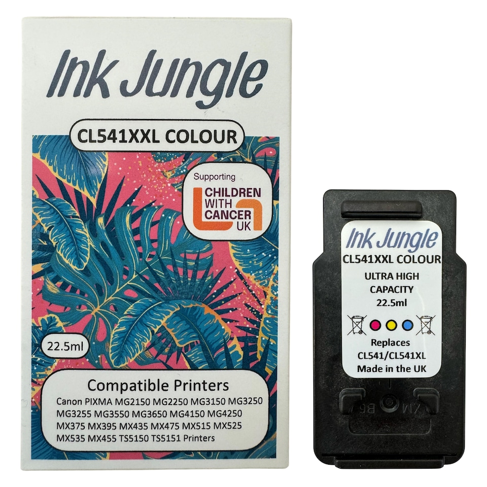 image 1 of Ink Jungle CL541XXL Colour Refilled Ink Cartridge - Replaces Canon CL541 / CL541XL Colour