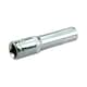 image 3 of 5/32" Deep SAE Socket 1/4" Drive 48mm Length 6 Point Chrome Vanadium Steel