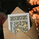 image 3 of Maurice Pillard Verneuil Art Card White Flower Gourd Floral Patterns