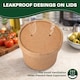 image 3 of ECONX 8oz Disposable Paper Soup Cups Food Containers with Lids Takeaway Tubs 50pc