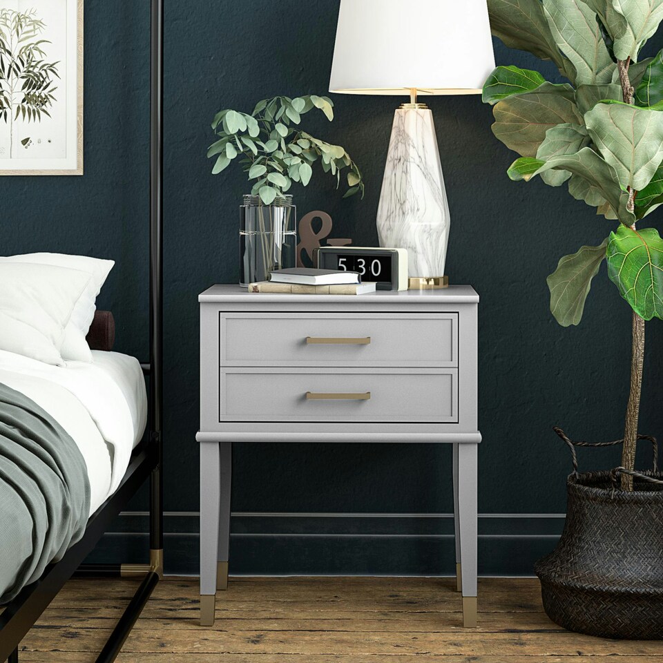 image 1 of Westerleigh End Table Dove Grey Grey | Dove Gray
