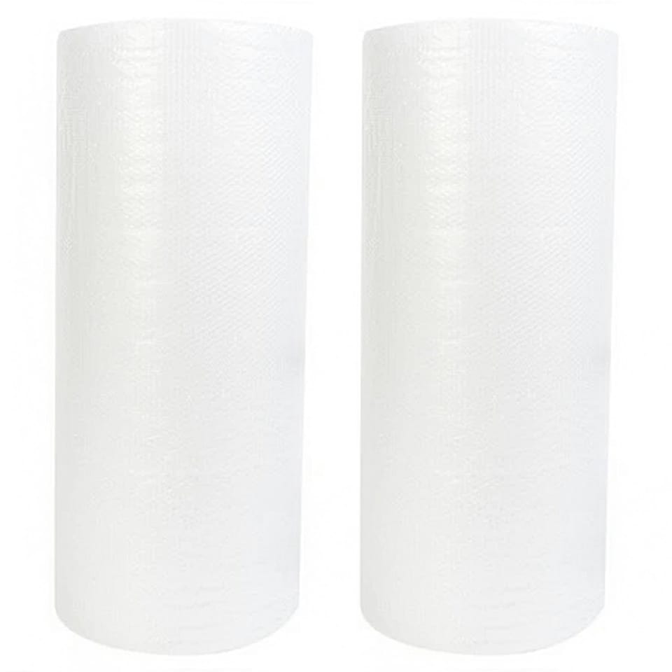 image 1 of 1000mm x 100m Small Bubble Wrap Roll Ideal For Protecting Delicate Or Fragile Items Provides Consistent Cushioning