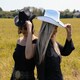 image 10 of Star Studded Cowboy Hat – Western Fancy Dress Accessory (Comes in Multiple Colours) Red | One Size