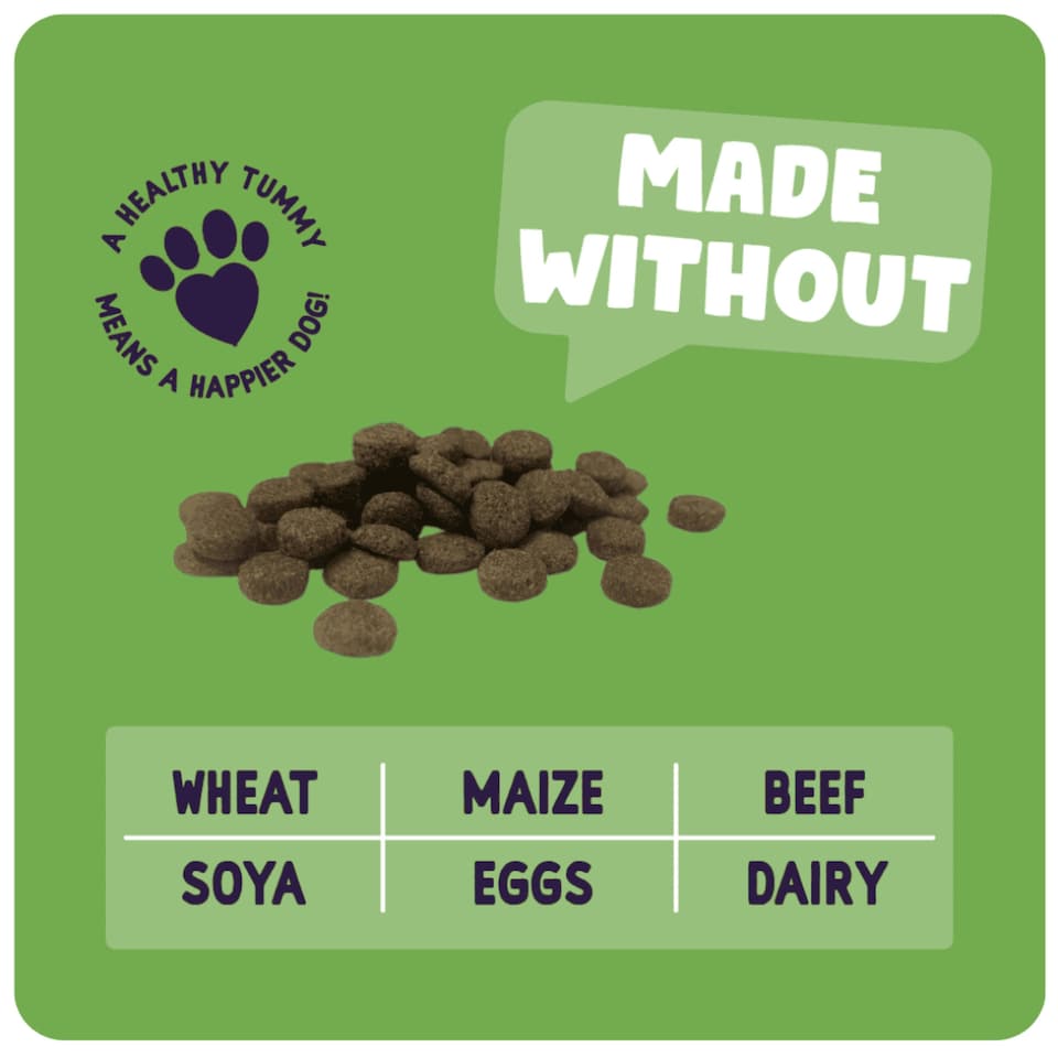 image 1 of Burgess Sensitive Adult Dog Food With Lamb And Rice - 2KG