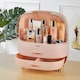 image 3 of Living and Home Dustproof and Waterproof Makeup Organizer - Rose Pink - S size
