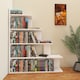 image 2 of Decorotika Echo Ladder Bookcase 5-tier Decorotika Echo Ladder Bookcase 5-tier - 120 cm H x 90 cm W x 21,8 cm D | White