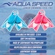 image 6 of Boys & Girls Swimming Fins | Junior Easy Fit Training Fins