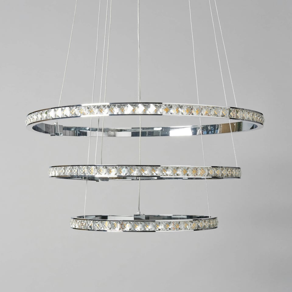 image 1 of BHS Comet Pendant, Chrome