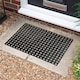 image 6 of Nicola Spring Heavy Duty Door Mat - 80 x 60cm - Rubber Indoor Outdoor Floor Mat Dirt Trapper Rug Non Slip Doormat