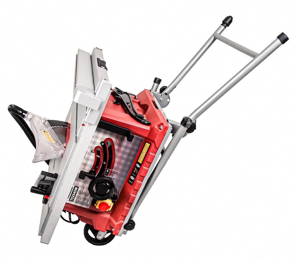 image 1 of Lumberjack 10 Inch Portable Folding Table Saw Trade Site Work Horse