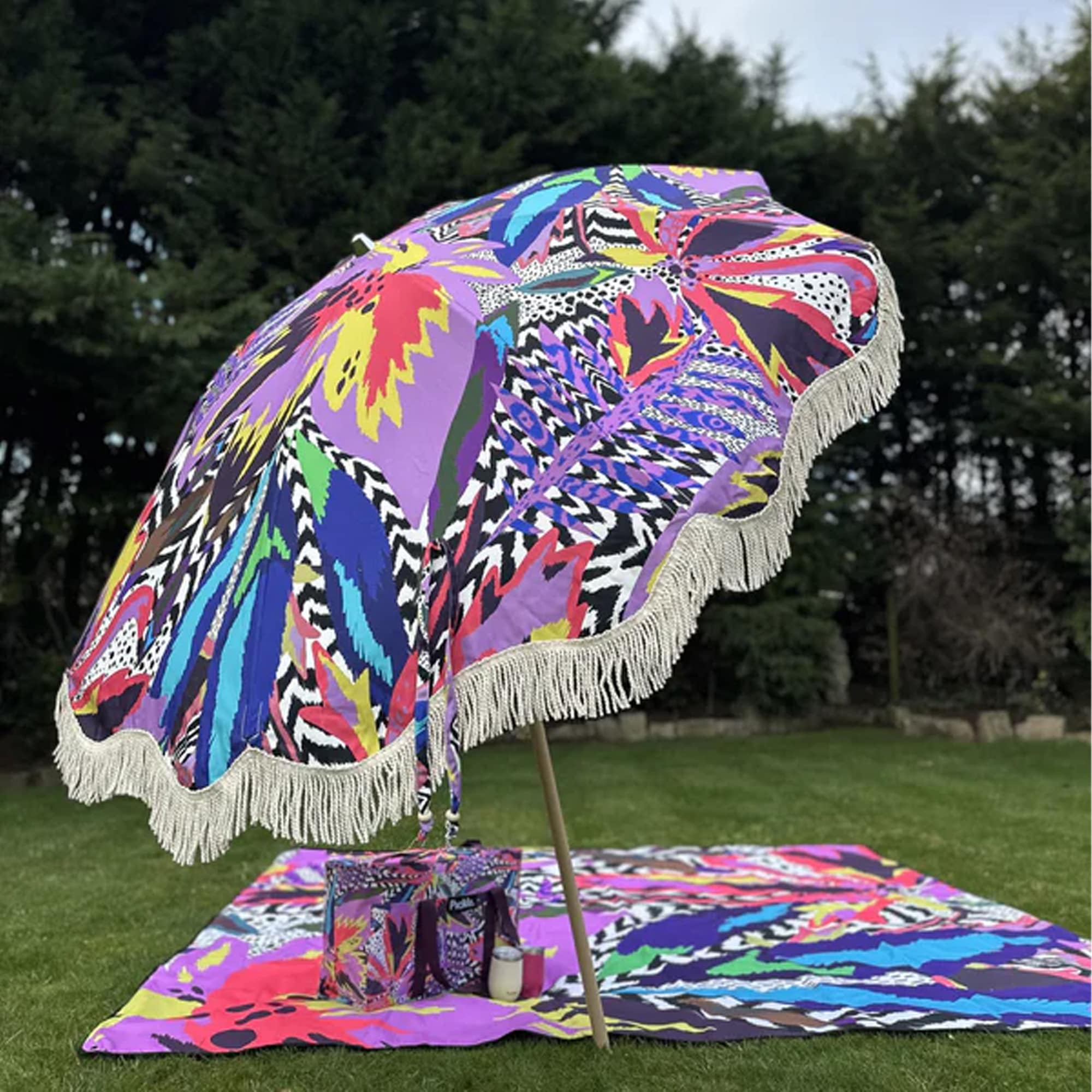 希少 mayfair TESCO Full Acoustic Model　レア Pickle Picnic Outdoor Shade & Style Parasol 180cm - Bird of