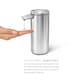 image 6 of Simplehuman 266ml Rechargeable Sensor Soap Pump, Automatic Hand Motion Soap Dispenser, Brushed Stainless Steel
