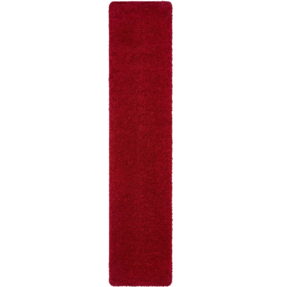 image 1 of Washable Non Slip Shaggy Floor Rug Soft Stain Resistant Plain