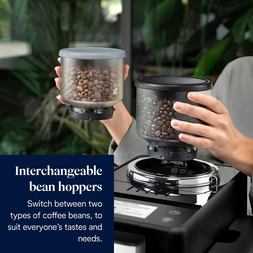 image 1 of De'Longhi Rivelia Bean to Cup Coffee Machine 19 Bar Pressure - EXAM440.55.B