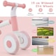 image 7 of COSTWAY Baby Balance Bike 4 Wheels Toddler First Bike Pink