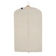 image 1 of Deluxe 100% Natural Zipped Cotton Suit Cover (Approx. 99 x 60cms) Cream