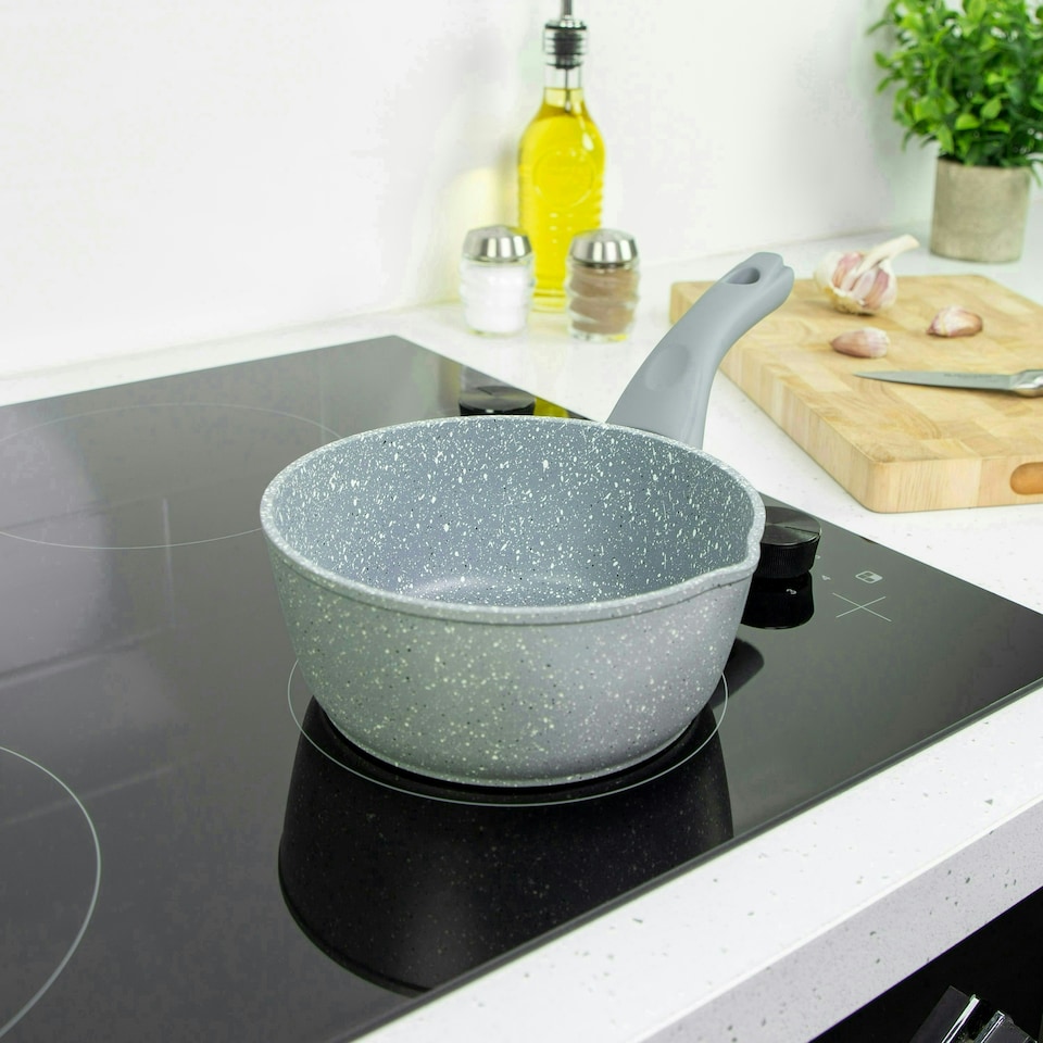 image 1 of Blackmoor 16cm Milk Pan Grey
