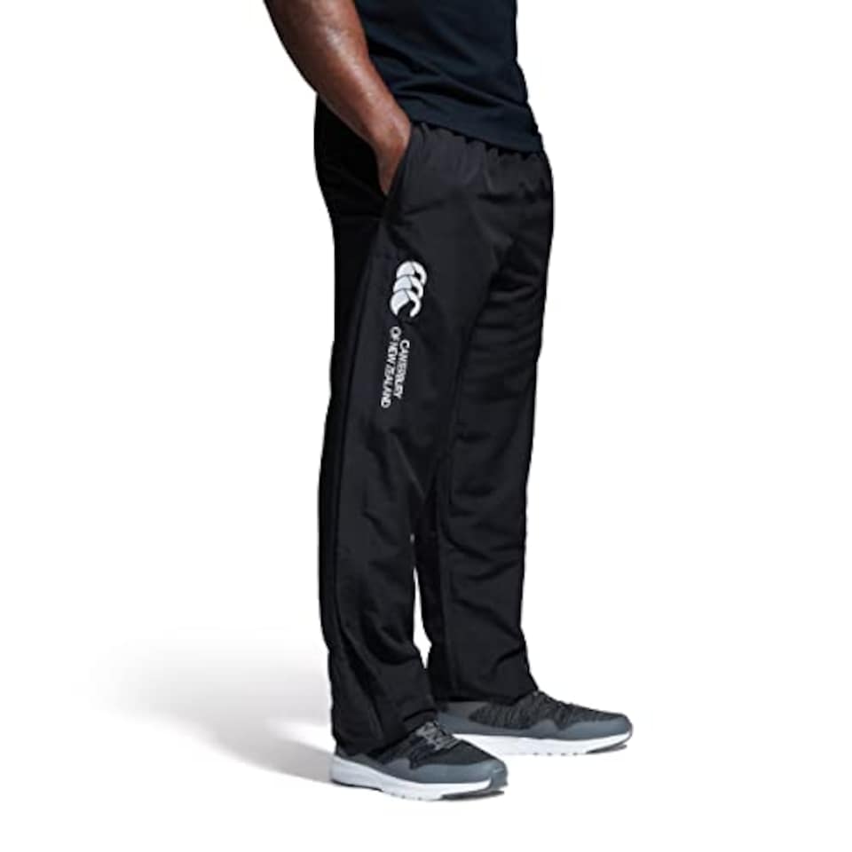 image 1 of Canterbury Men's Stadium Pants | Tracksuit Jogging Bottoms | Durability And Comfort Track Pants, Black, Xs