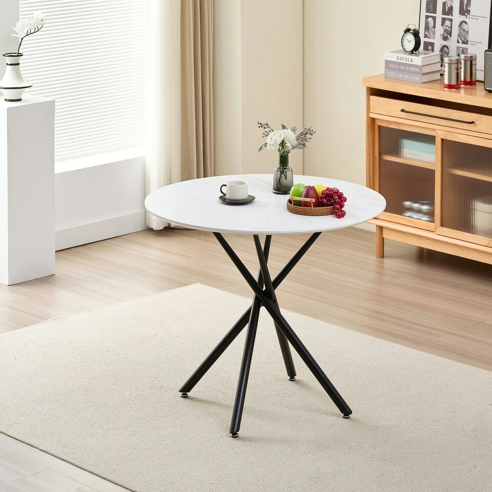 image 1 of Seattle Dining Table with 4 Charlotte Velvet Chairs Grey