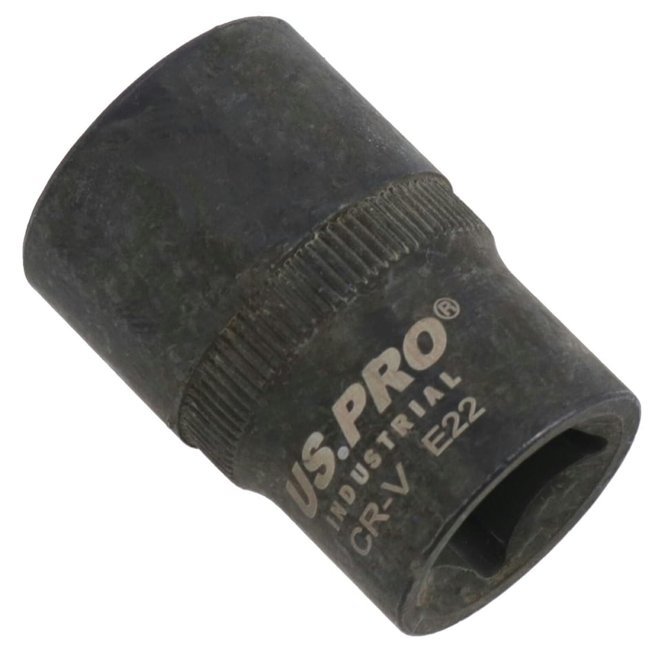 image 1 of E22 Female Impacted Impact Torx Star E Socket 1/2in Drive Shallow
