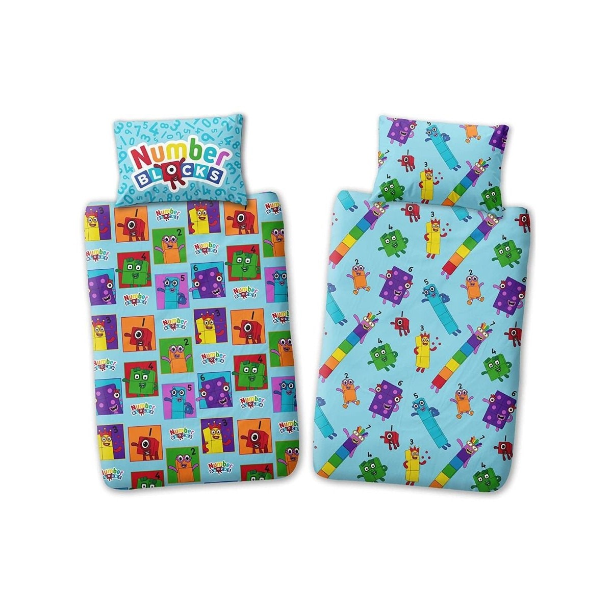 Numberblocks Meet The Number Blocks Duvet Cover Set | Multi | Multicoloured | One Size | 1