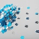 image 2 of 4 x 14g 40th Blue Happy Birthday Confetti