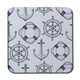 image 1 of Anchor & Wheel (Coaster)