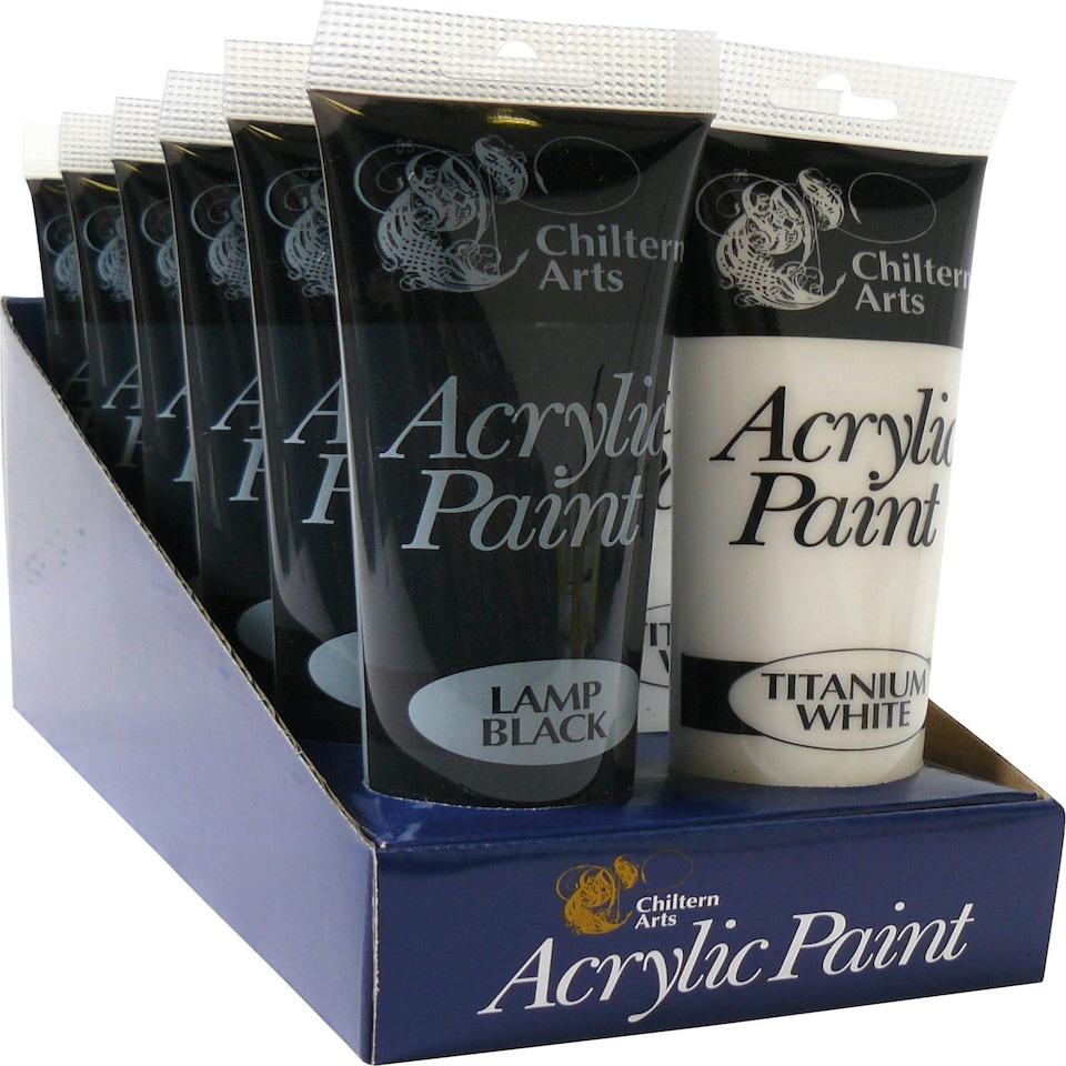 image 1 of Acrylic Paint Tube 120ml (Assorted)
