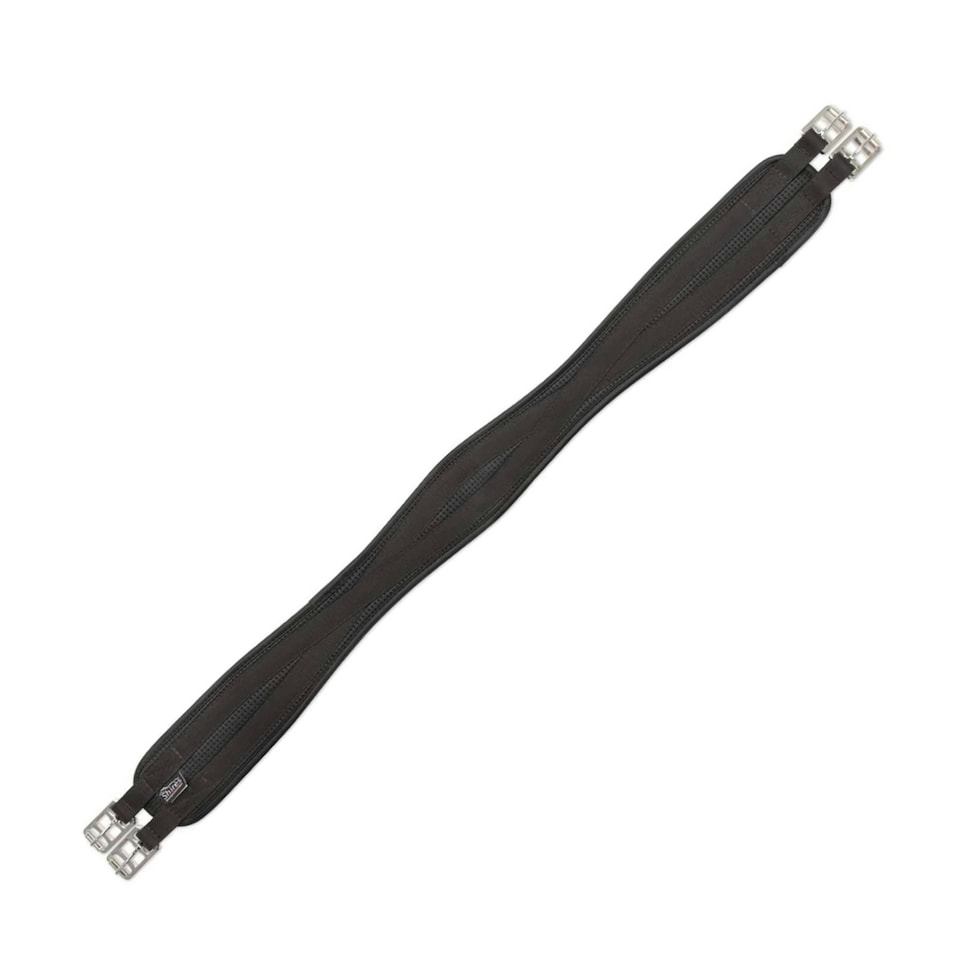 image 1 of Shires Anti-Chafe Horse Girth - Black - 58in