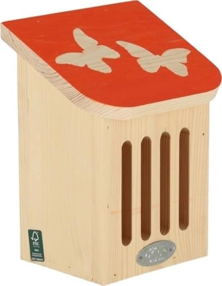 image 1 of Silhouette Butterfly House  100% | Orange