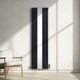 image 4 of Oval Mirror Radiator 1800mm x 500mm Anthracite Grey