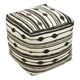 image 4 of Interiors by Premier Cefena Square Pouffe Multi