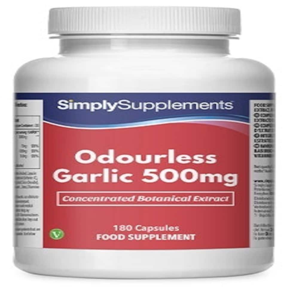image 1 of Odourless Garlic Capsules 500mg - 180+180 Capsules
