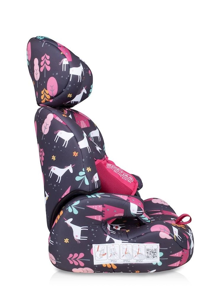 image 1 of Cosatto Zoomi Car Seat Group 1,2,3 > 9-36kg (Unicorn Land)