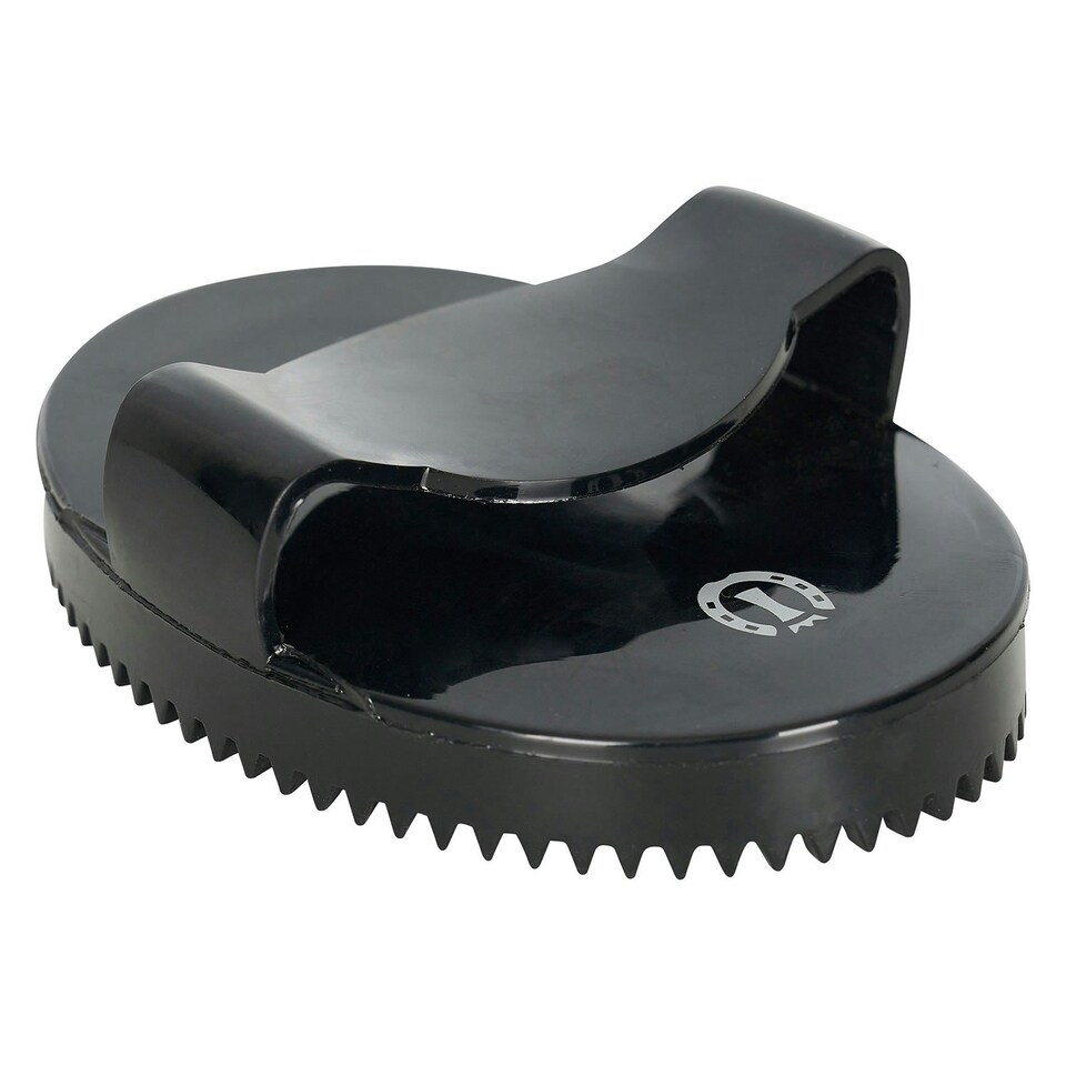 Imperial Riding Soft Horse Curry Comb - Black - One Size