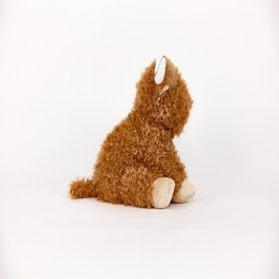 image 1 of Warmies Plush Highland Cow with Horns Microwavable LARGE