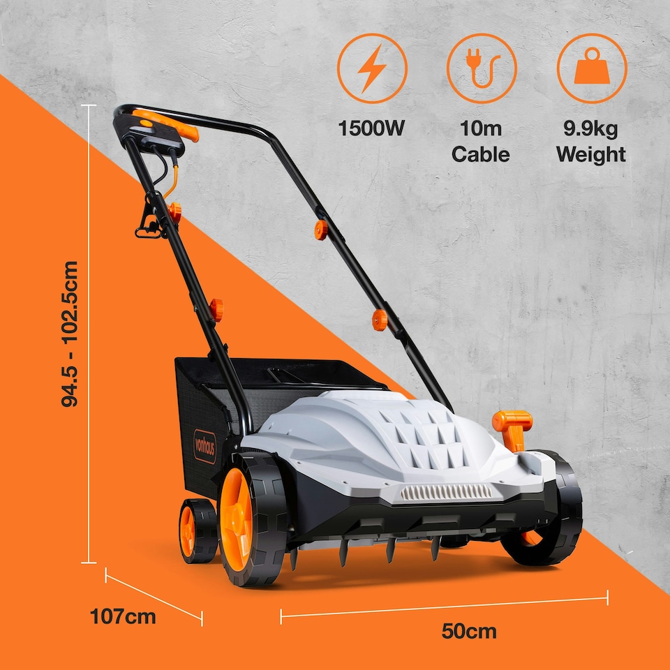 image 1 of VonHaus Lawn Scarifier 1500W