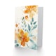 image 2 of Light Orange Floral Wildflowers Splash Him Her Birthday Card