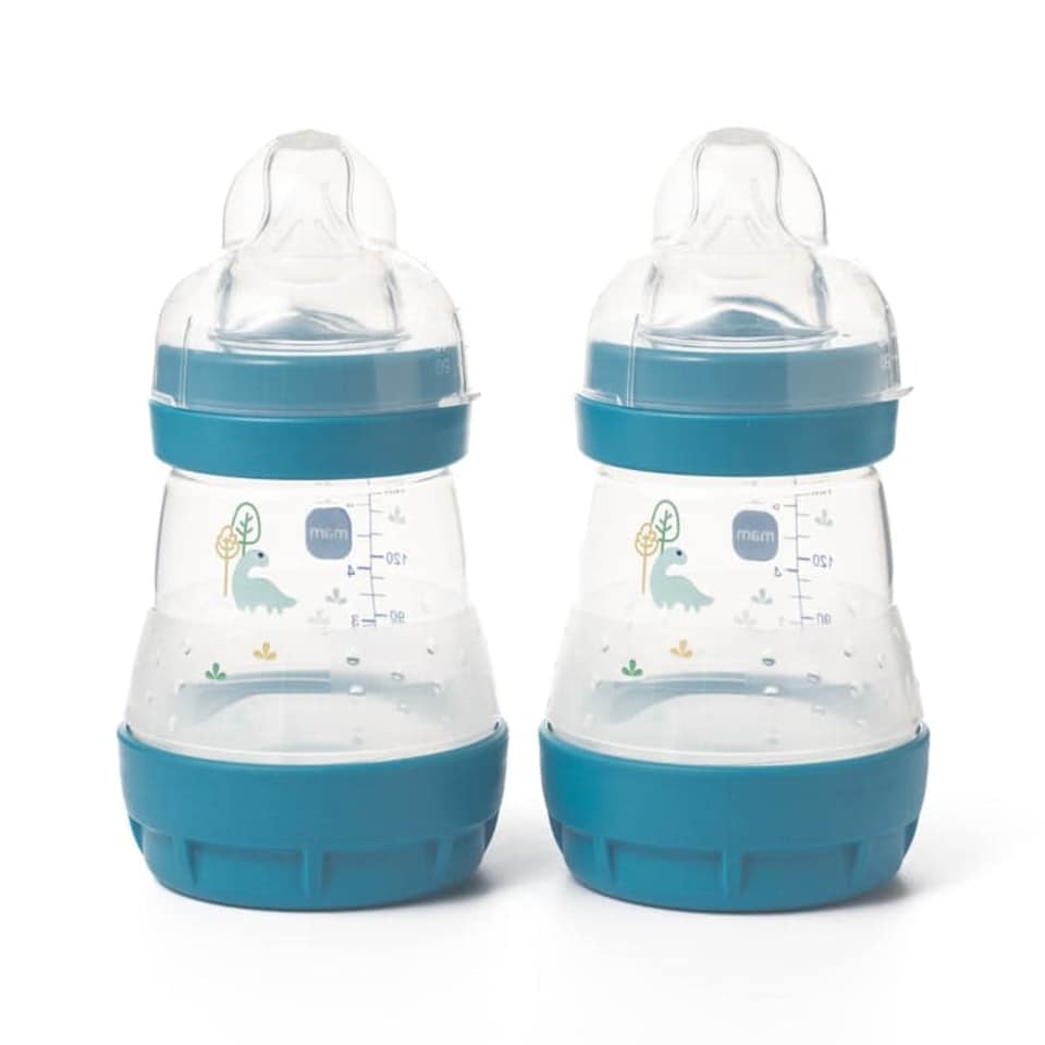 image 1 of MAM Easy Start Anti Colic Bottle Blue 160ml 2Pk