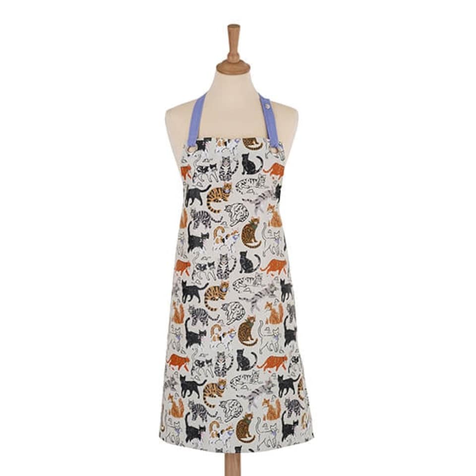 image 1 of Ulster Weavers Feline Friends Oil Cloth Apron