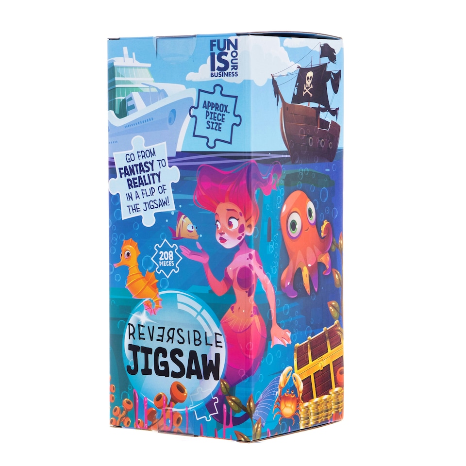 image 1 of Childrens Reversible Jigsaws - Ocean Creatures