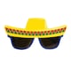 image 1 of Bristol Novelty Unisex Adults Sombrero Sunglasses - Yellow/Blue - One Size One Size