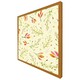 image 5 of Green branches on light background (Picture Frame) White | M