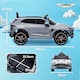 image 5 of AIYAPLAY 12V Kids Electric Car, Aston Martin DBX Licensed Kids Ride on Car with Remote Control, 4 Suspension Wheels, LED Lights, Music, Horn, Slow Start, for Ages 3-6 Years, Grey