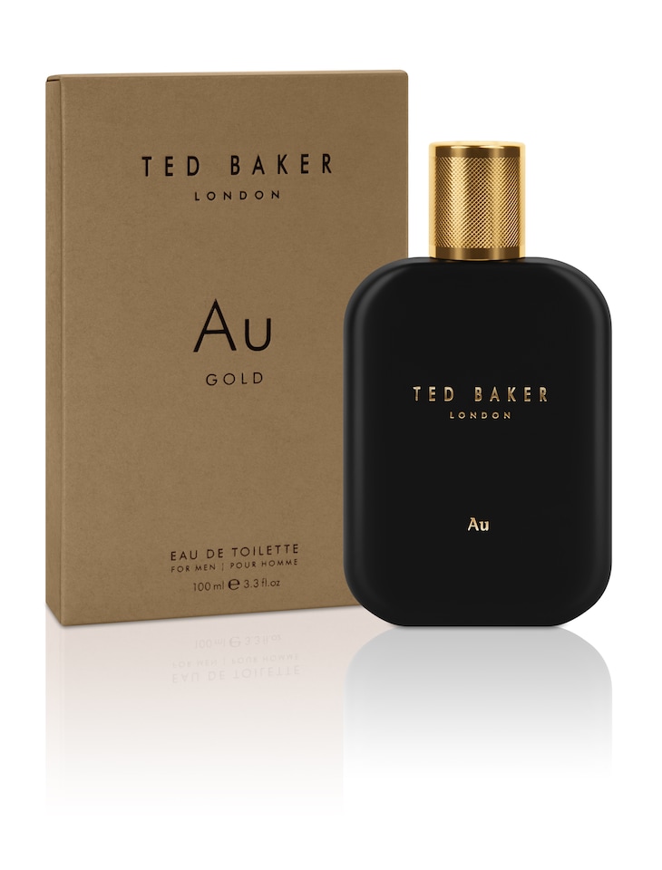 image 1 of Ted Baker Tonics Au Gold EDT, warm and woody aftershave, with notes infused of bergamont and clove, hearty floral fragrance, 100ml | Black | Multi