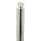 image 4 of Interiors by Premier Elegant Design Chrome Large Toilet Roll Holder, Stable Toilet Holder, Sturdy Roll Holder With Marble Base
